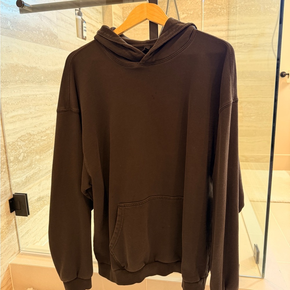 SKIMS Dark Brown Hoodie